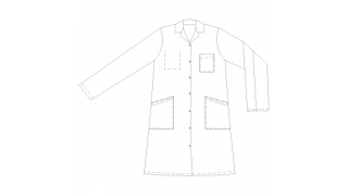 Modèle ERIC - Blouses de chimie et de laboratoire