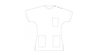 Modèle CAROLE - Blouses et tuniques médicales