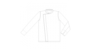 Modèle CAML - Vestes de cuisine col officier