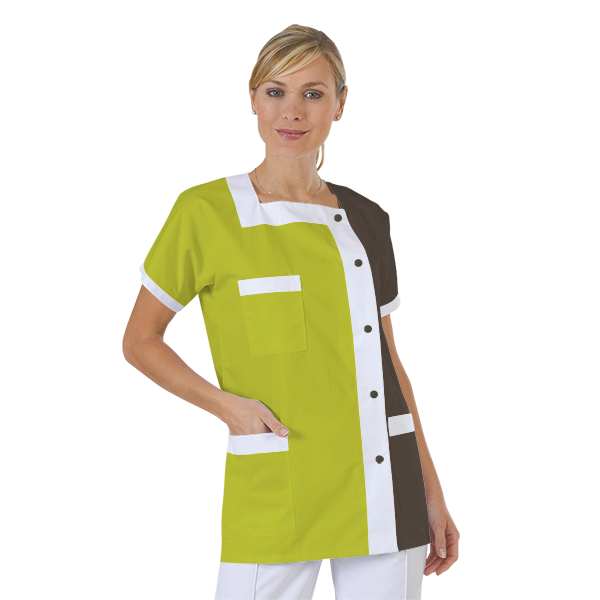 blouse-medicale-col-carre-a-personnaliser acheté - par Claire - le 23-12-2020