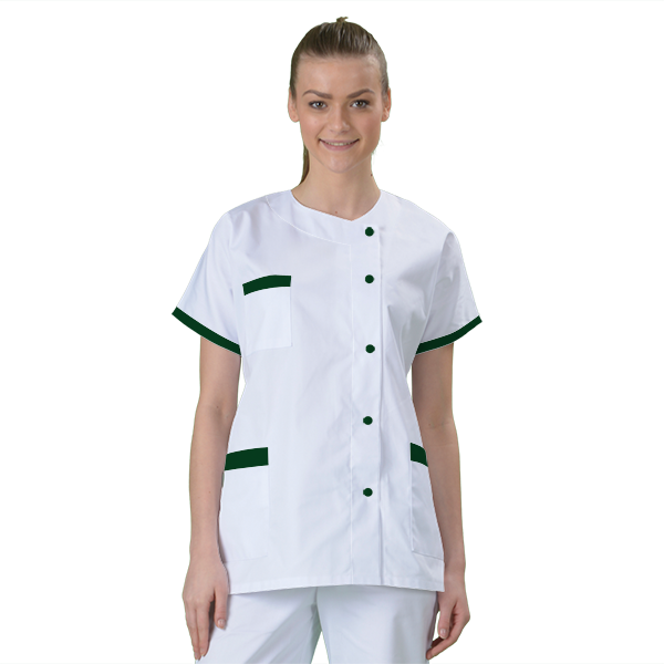 blouse-de-travail-personnalisee-tunique-medicale acheté - par Céline - le 02-06-2020