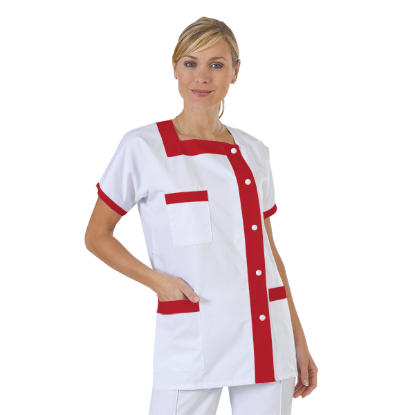 blouse-medicale-col-carre-a-personnaliser acheté - par Jessica - le 13-02-2017