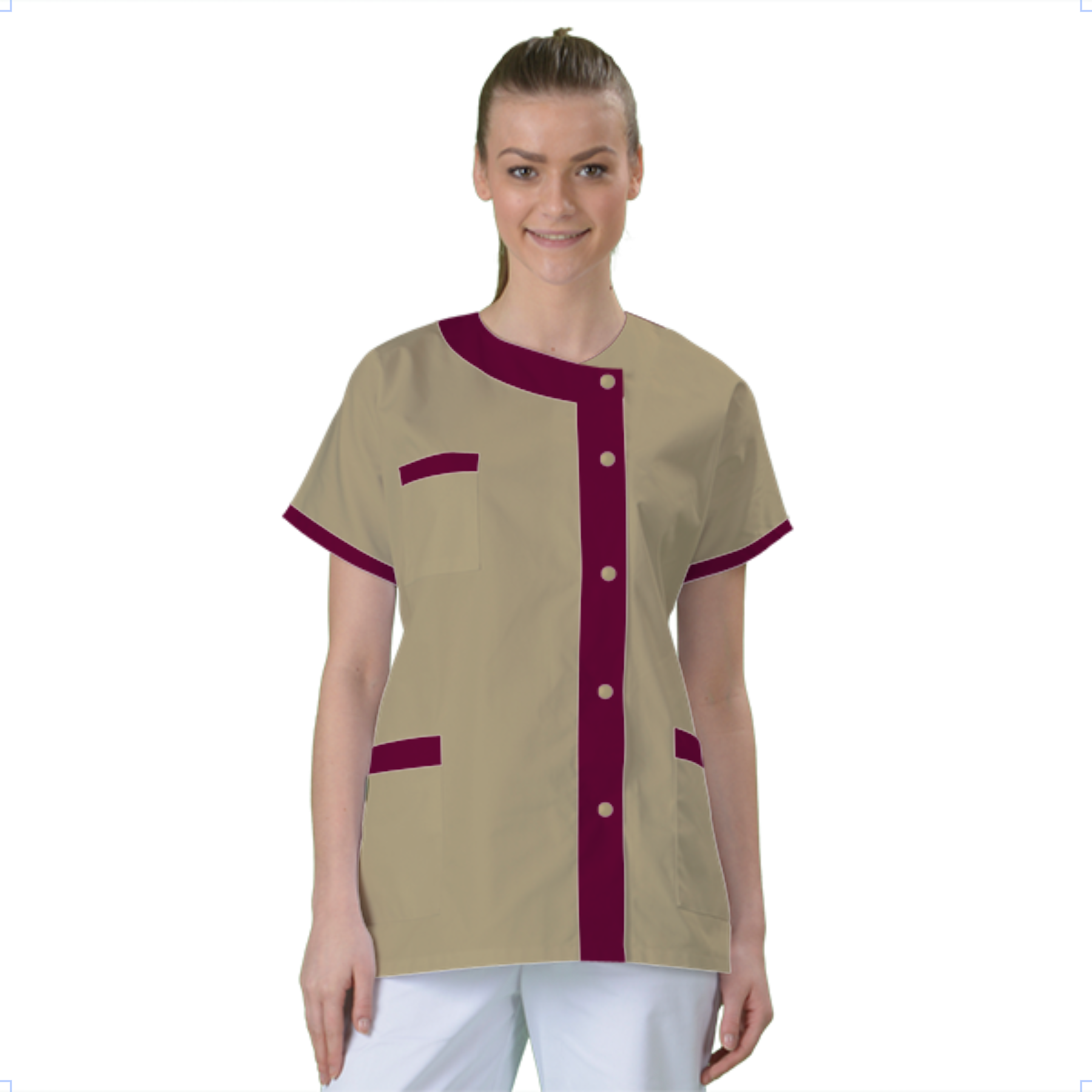 blouse-de-travail-personnalisee-tunique-medicale acheté - par Clarisse - le 31-07-2026