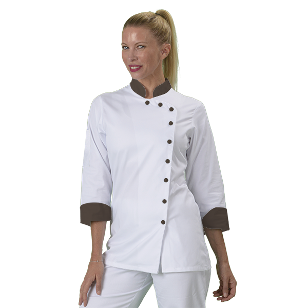 Veste de cuisine femme a personnaliser