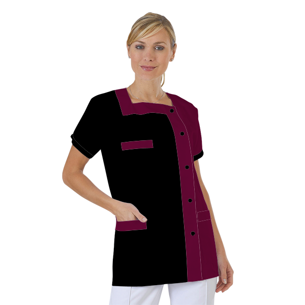 blouse-medicale-col-carre-a-personnaliser acheté - par Jennifer - le 23-01-2020