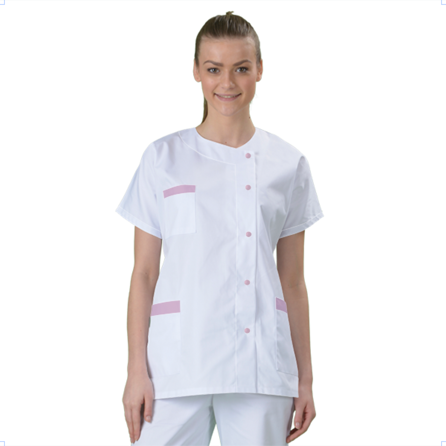 blouse-de-travail-personnalisee-tunique-medicale acheté - par Selima - le 28-08-2021