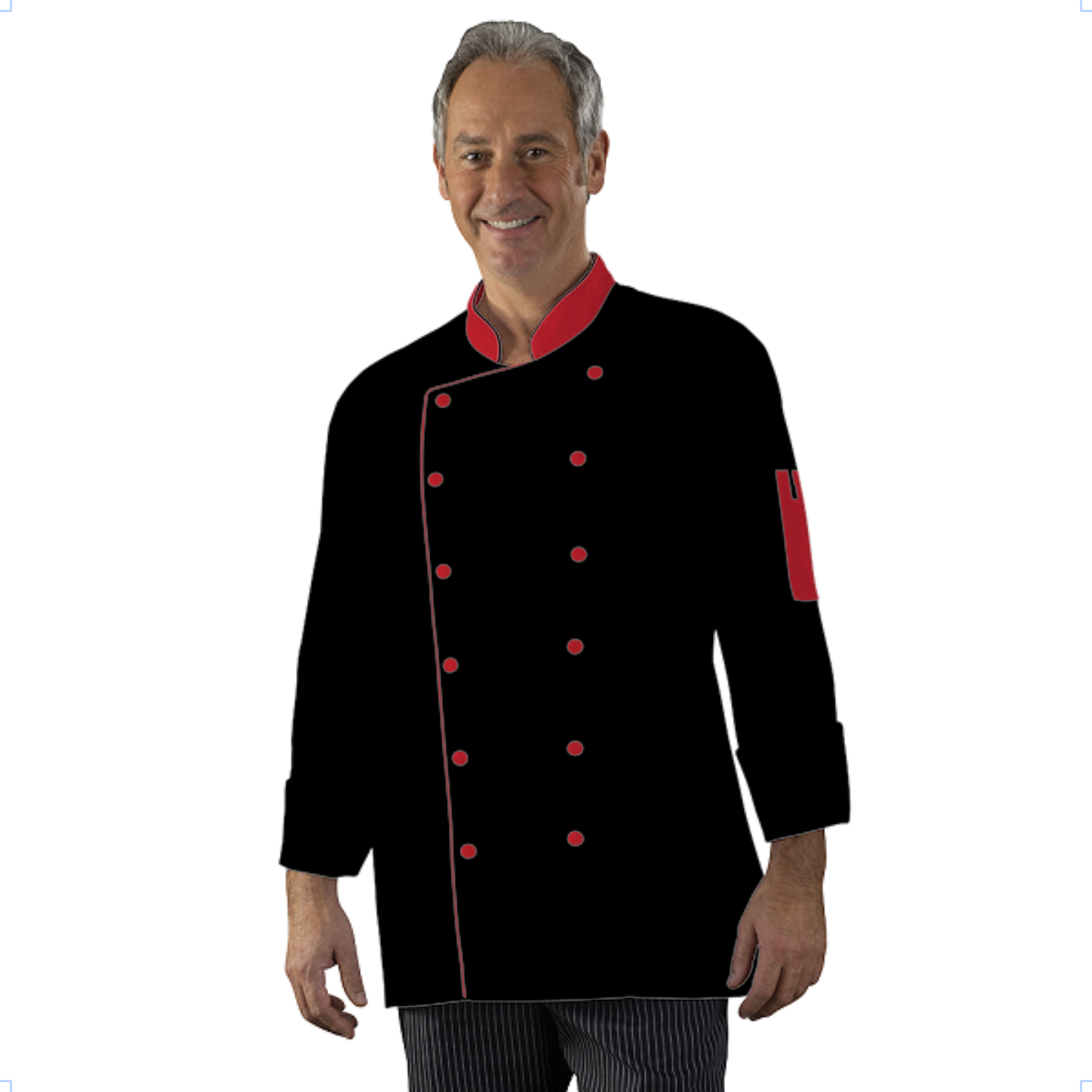 veste-de-cuisine-homme-femme-a-personnaliser acheté - par Christophe - le 28-07-2019