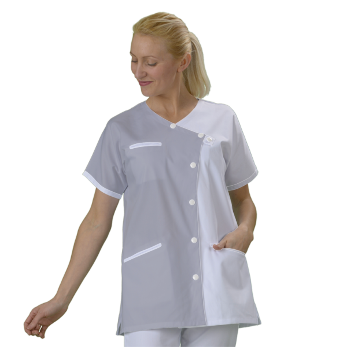 blouse-medicle-courte-a-personnaliser acheté - par Sorana  - le 12-08-2021