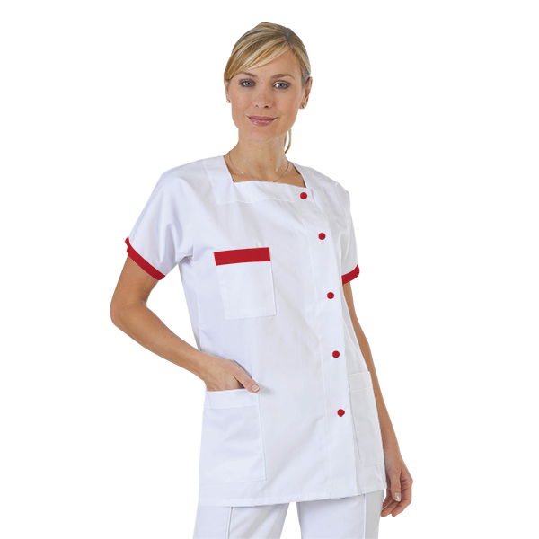 blouse-medicale-col-carre-a-personnaliser acheté - par Anne - le 28-04-2018
