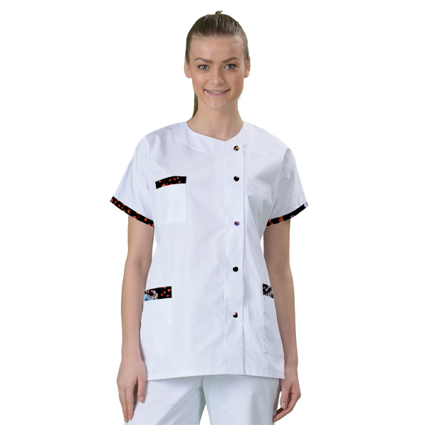 blouse-de-travail-personnalisee-tunique-medicale acheté - par Mélanie - le 31-03-2023