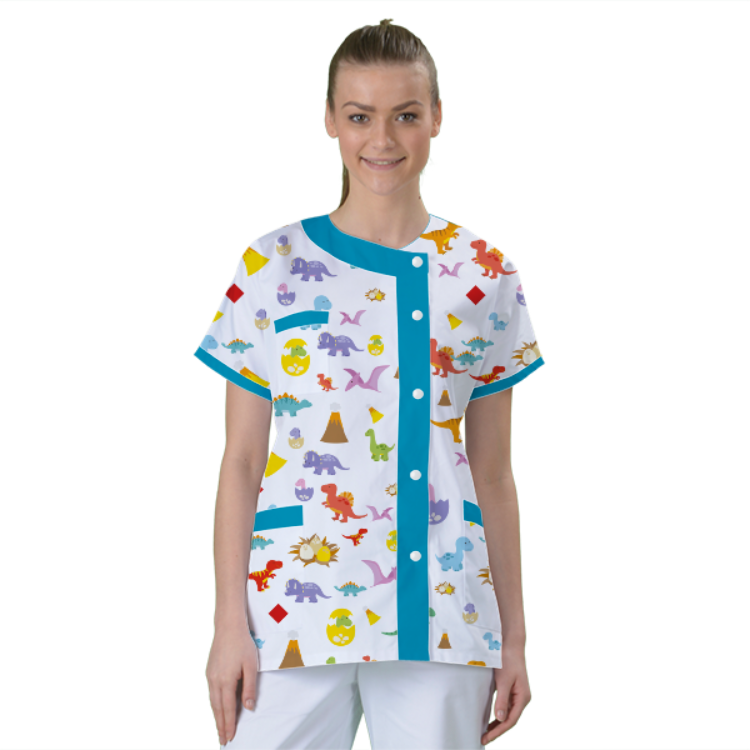 blouse-de-travail-personnalisee-tunique-medicale acheté - par angelique  - le 24-09-2025