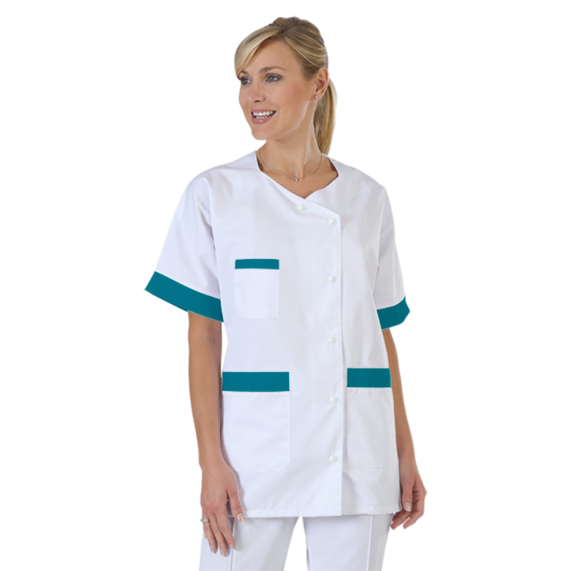 blouse-infirmiere-personnalise-col-trapeze acheté - par Nathalie Wansart infirmière SRL - le 27-08-2025