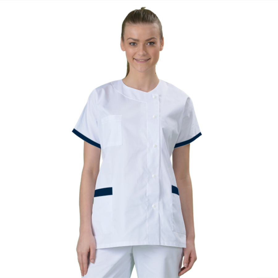 blouse-de-travail-personnalisee-tunique-medicale acheté - par Cécile - le 28-05-2020