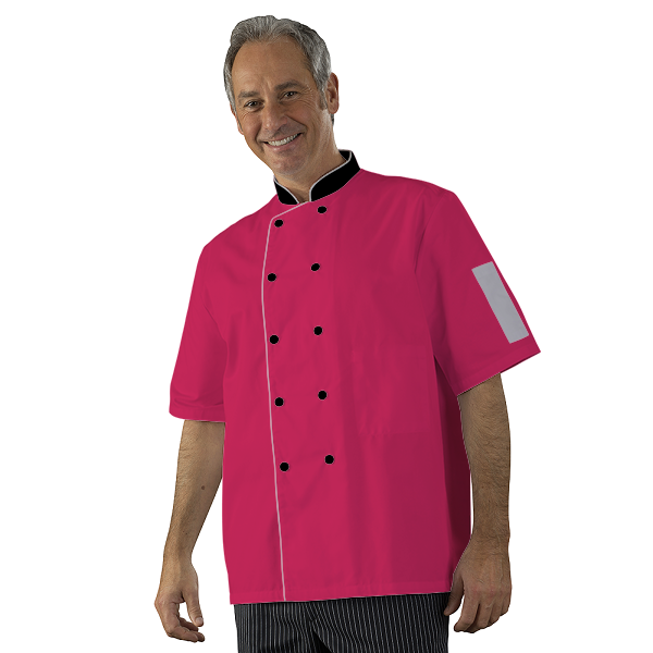 veste-de-cuisine-a-personnaliser-manches-courtes acheté - par Bruno - le 05-01-2020