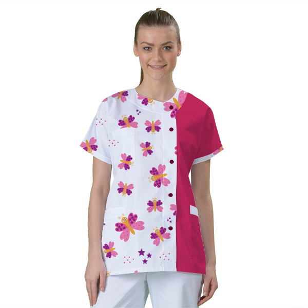 blouse-de-travail-personnalisee-tunique-medicale acheté - par chapon - le 02-02-2024