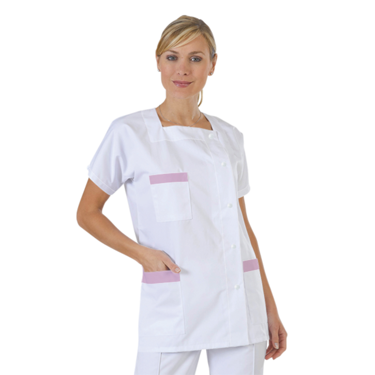 blouse-medicale-col-carre-a-personnaliser acheté - par sarah - le 08-09-2026
