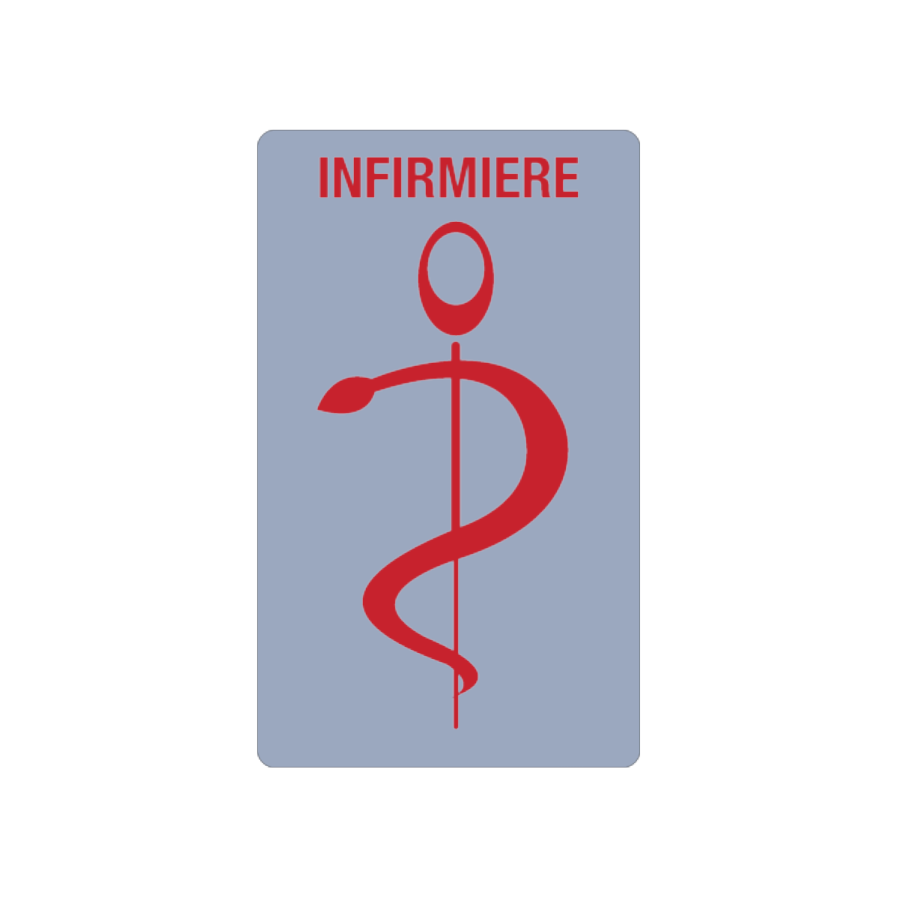 caducee-aide-soignante-personnalisable acheté - par Brigitte - le 07-06-2020