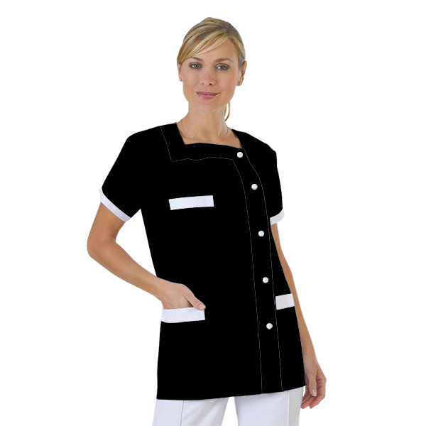 blouse-medicale-col-carre-a-personnaliser acheté - par Paul - le 18-11-2016