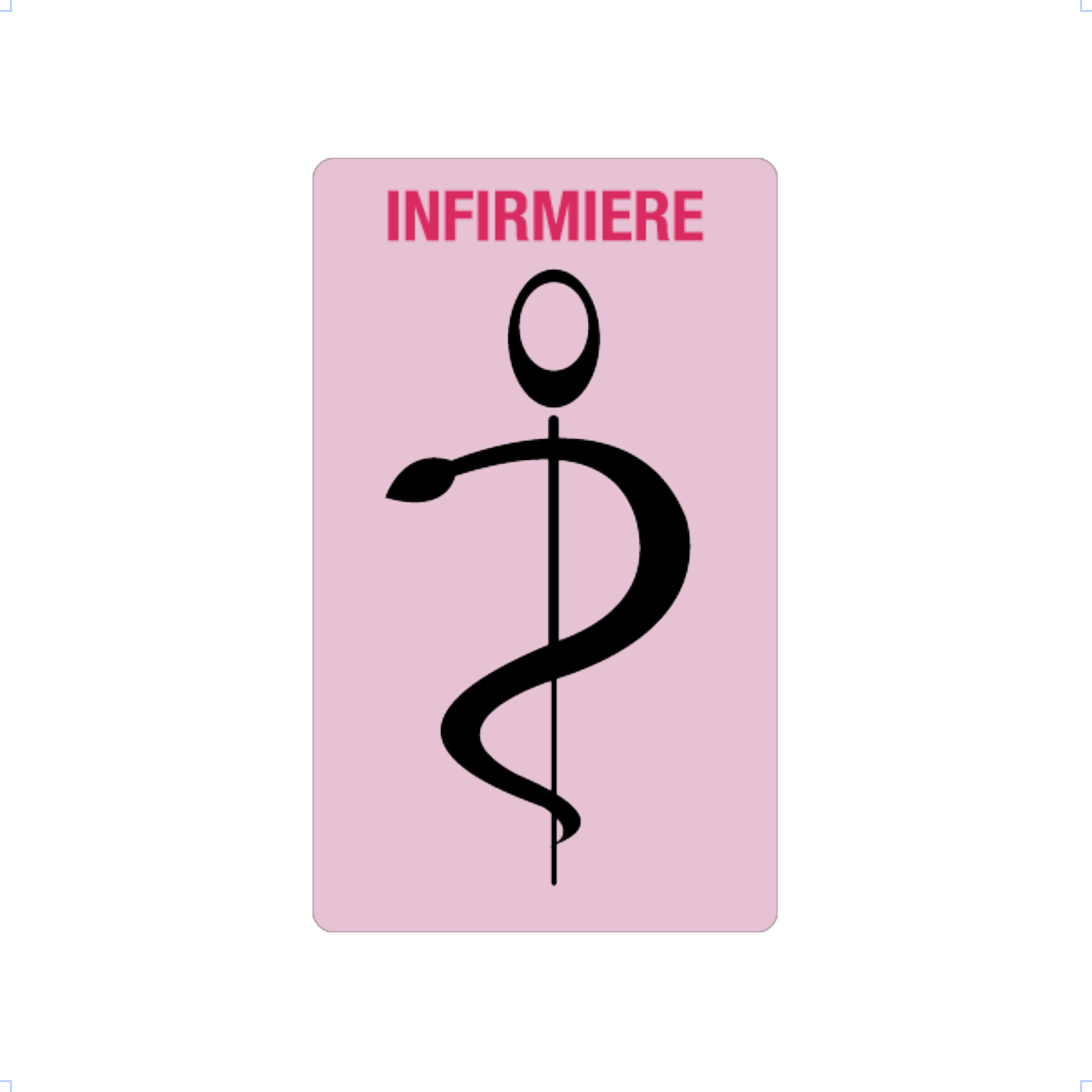 caducee-infirmiere-personnaliser-en-linge acheté - par Emilie - le 18-07-2022