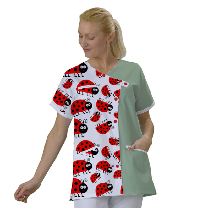 blouse-medicale-courte-personnalisable acheté - par Sébastien - le 09-02-2023