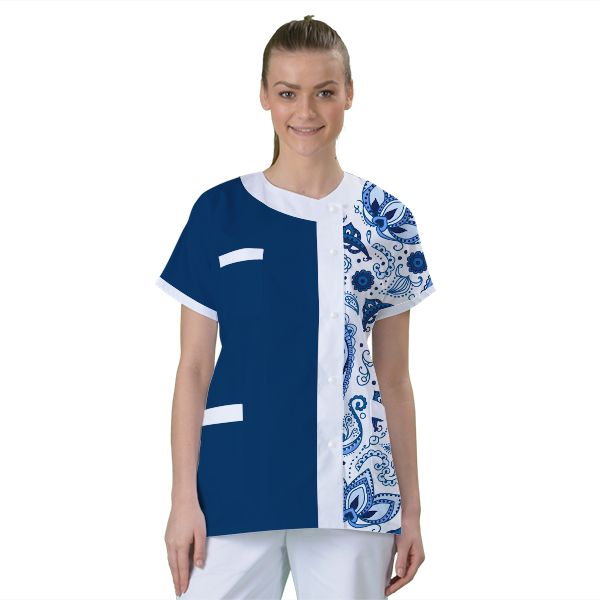 blouse-de-travail-personnalisee-tunique-medicale acheté - par Marina - le 24-07-2025