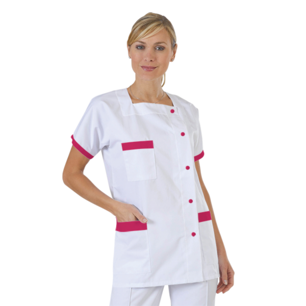 blouse-medicale-col-carre-a-personnaliser acheté - par Nine - le 21-04-2019