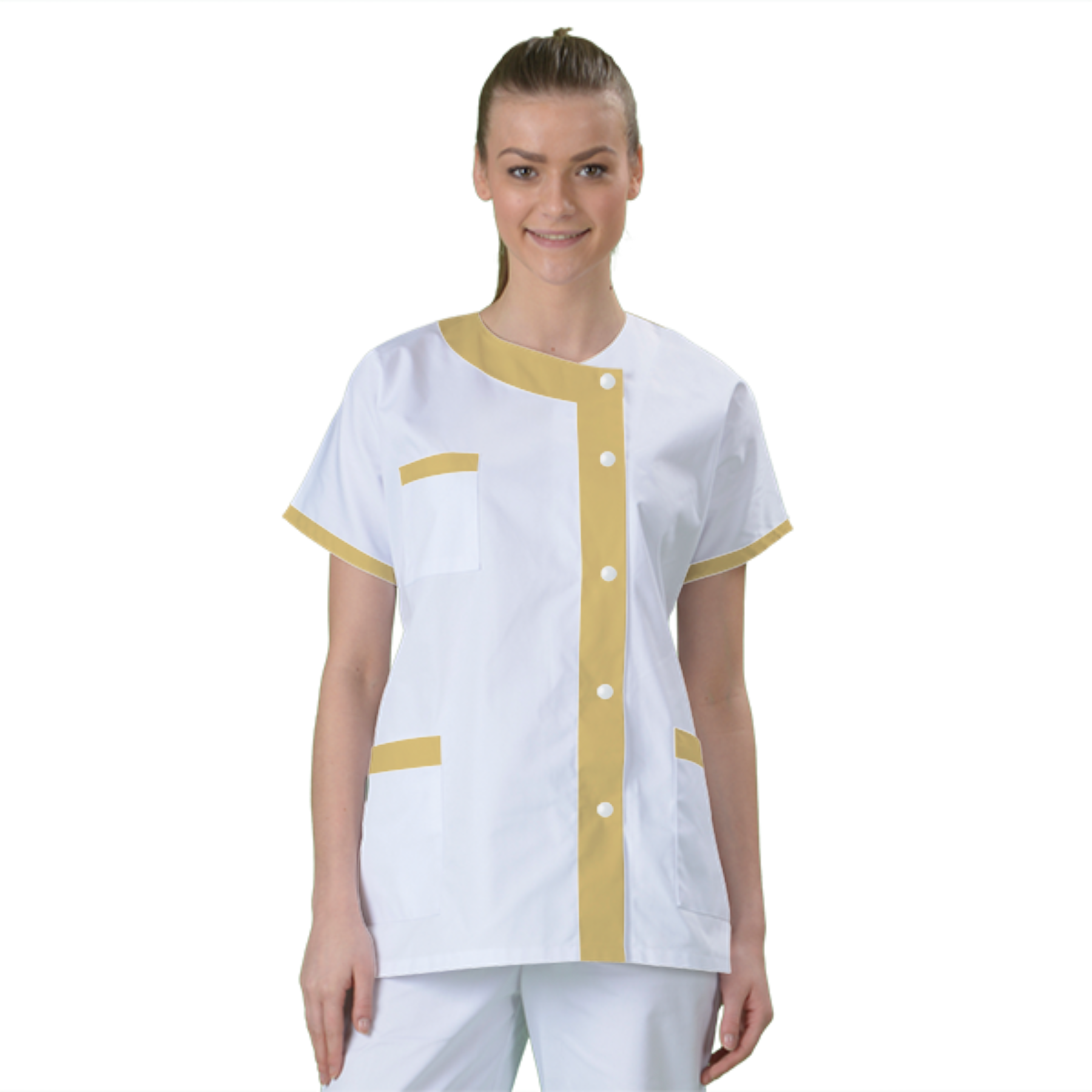 blouse-de-travail-personnalisee-tunique-medicale acheté - par Laure - le 10-03-2020