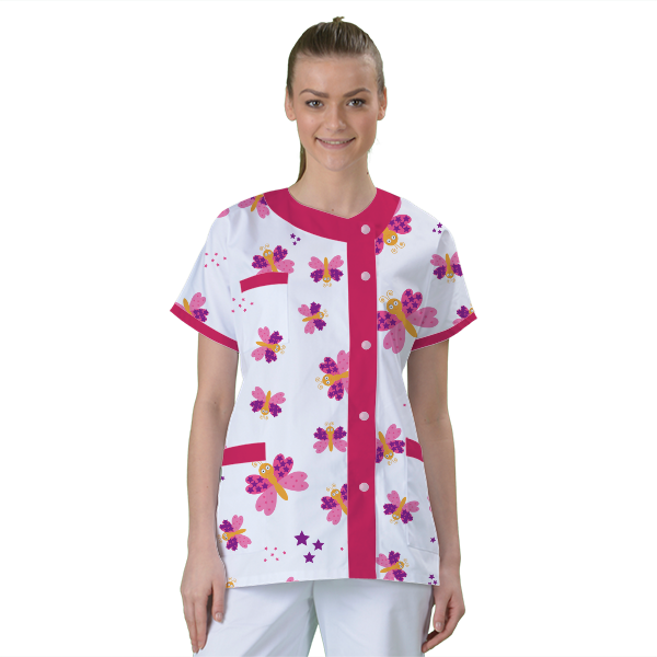 blouse-de-travail-personnalisee-tunique-medicale acheté - par Sophie - le 19-03-2021