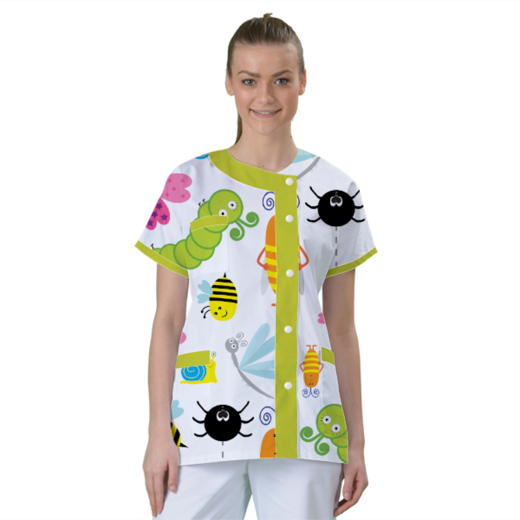 blouse-de-travail-personnalisee-tunique-medicale acheté - par angelique  - le 24-09-2025