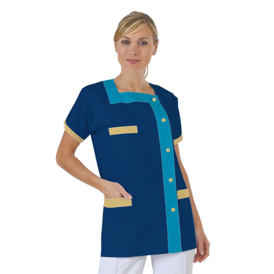 blouse-medicale-col-carre-a-personnaliser acheté - par Isabelle - le 07-03-2019