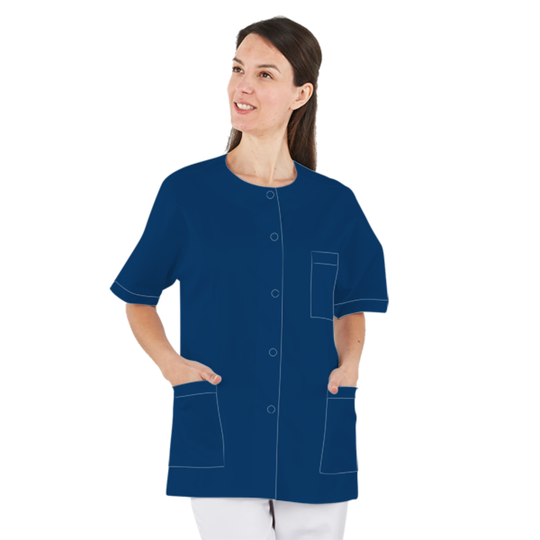 tunique-de-travail-femme-a-personnaliser-et-configurer acheté - par Coquillard - le 11-07-2026