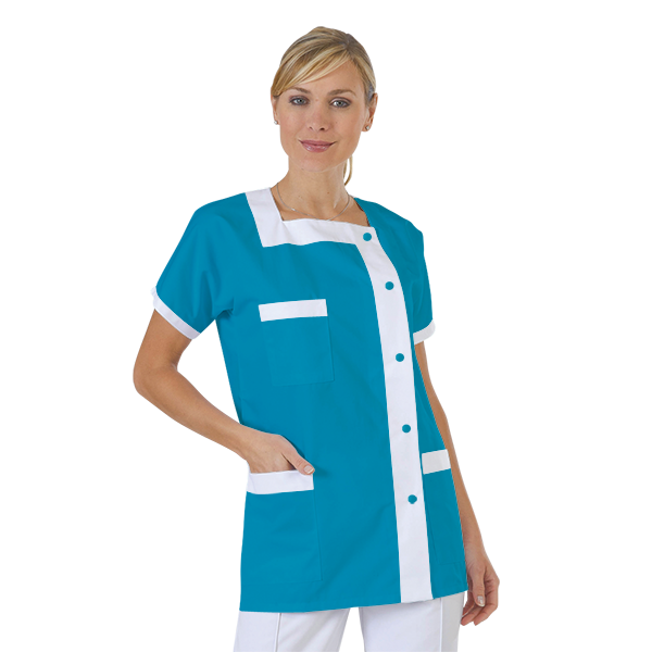 blouse-medicale-col-carre-a-personnaliser acheté - par Isabelle - le 26-03-2019