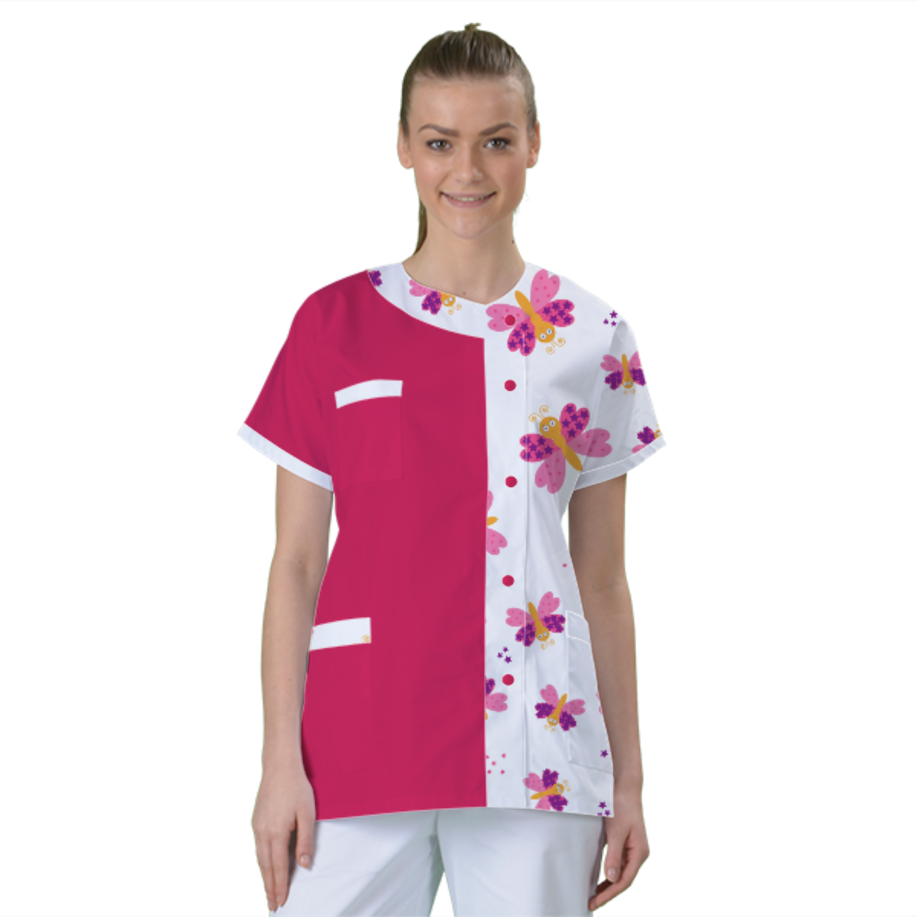 blouse-de-travail-personnalisee-tunique-medicale acheté - par Léa - le 11-12-2025