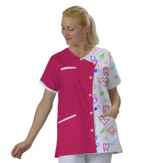 blouse-medicale-courte-personnalisable acheté - par Sébastien - le 29-01-2023