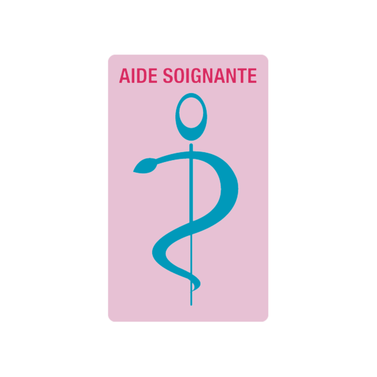 caducee-infirmiere-personnaliser-en-linge acheté - par Delphine - le 27-03-2018