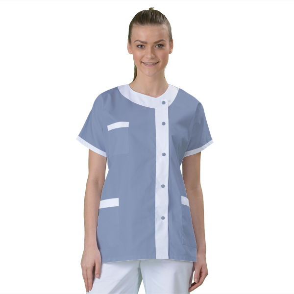 blouse-medicale-col-carre-a-personnaliser acheté - par Julien - le 27-07-2017