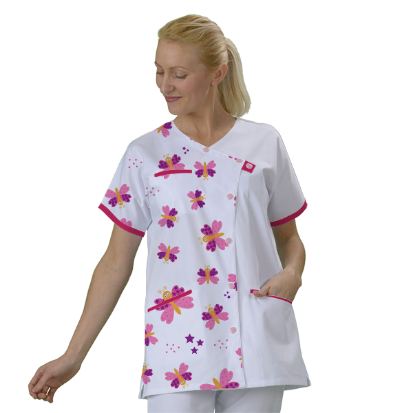 blouse-medicale-courte-personnalisable acheté - par Marie Odile - le 09-05-2020