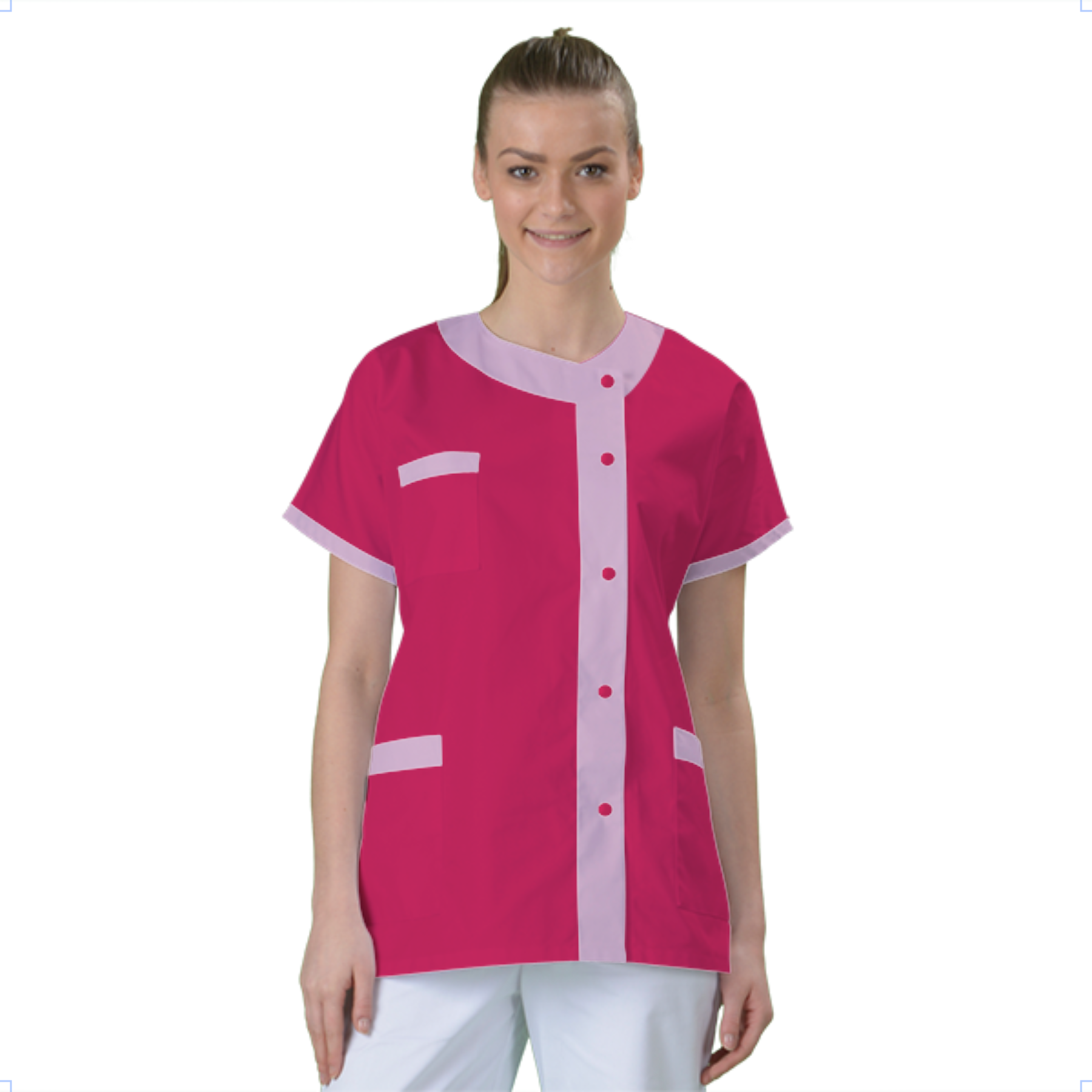 blouse-de-travail-personnalisee-tunique-medicale acheté - par Sophie - le 04-06-2020