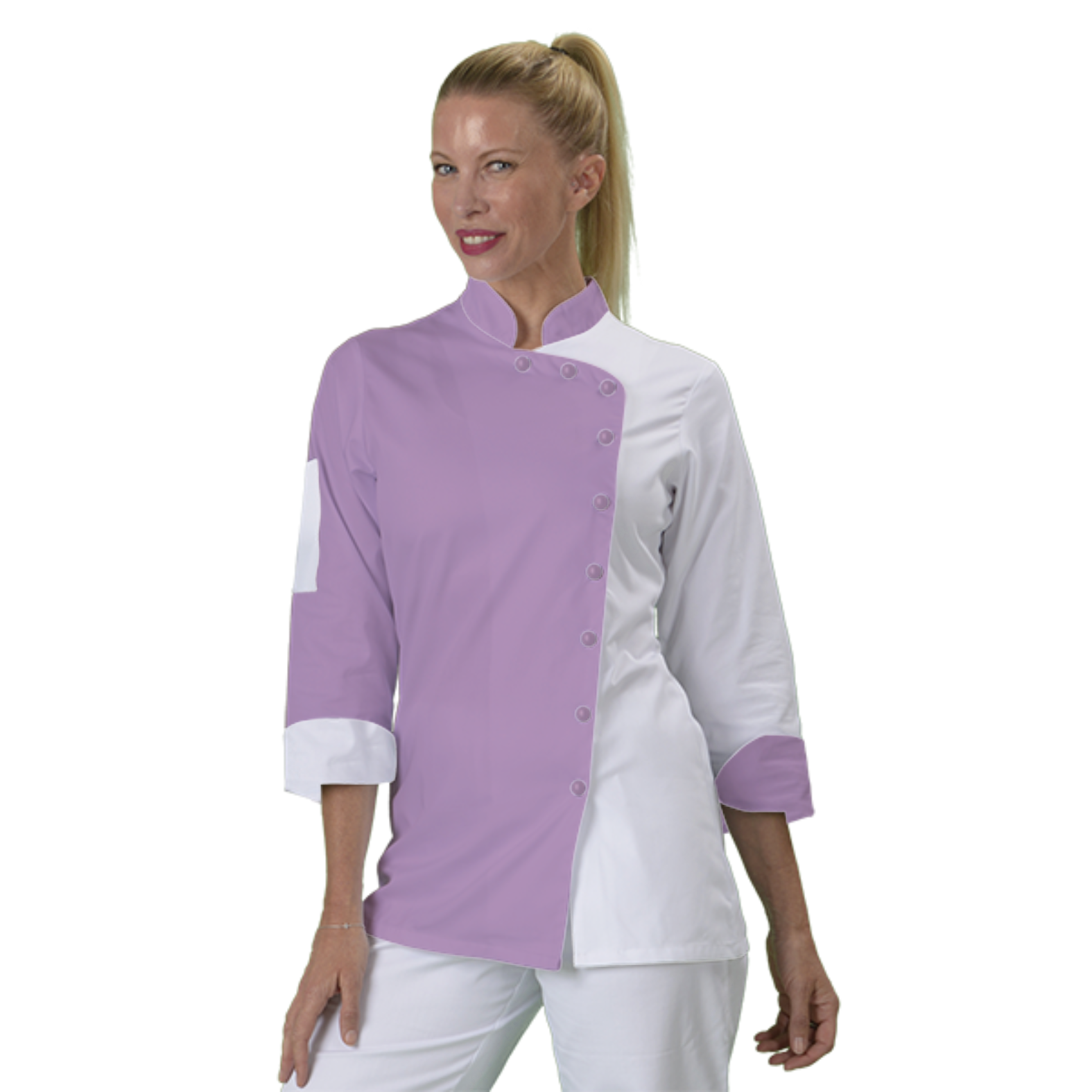 Veste de cuisine femme a personnaliser