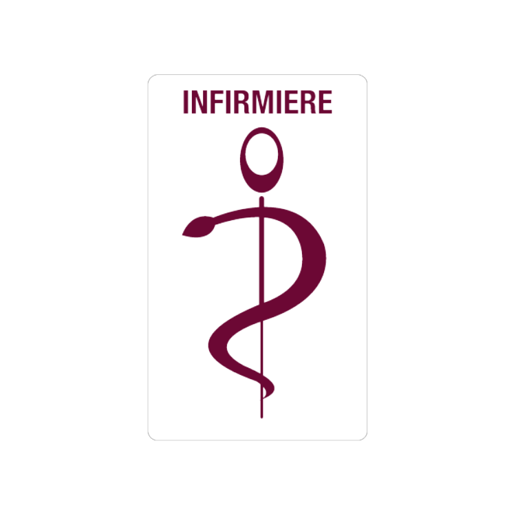 caducee-infirmiere-personnaliser-en-linge acheté - par Emeline - le 26-10-2022