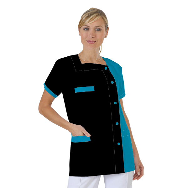 blouse-medicale-col-carre-a-personnaliser acheté - par Elodie - le 10-10-2018