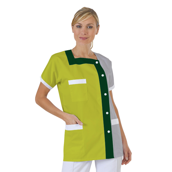 blouse-medicale-col-carre-a-personnaliser acheté - par Sandra - le 21-12-2019