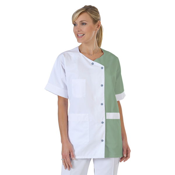 blouse-infirmiere-personnalise-col-trapeze acheté - par Soraya - le 29-04-2022