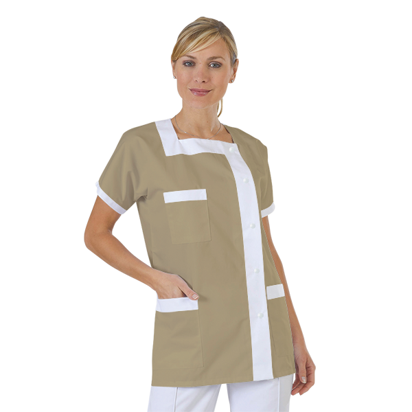 blouse-medicale-col-carre-a-personnaliser acheté - par Therese - le 26-10-2019