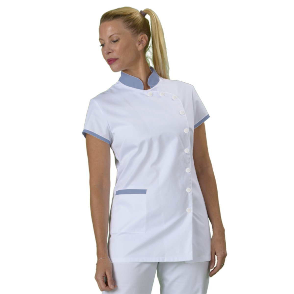 tunique-medicale-infirmiere-personnalisee-col-mao acheté - par Katia - le 05-07-2018
