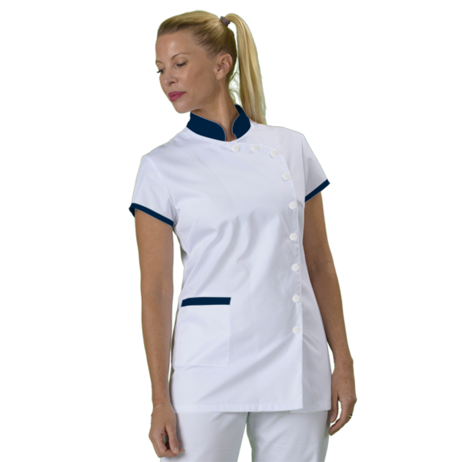 tunique-medicale-infirmiere-personnalisee-col-mao acheté - par Sophie - le 06-10-2018
