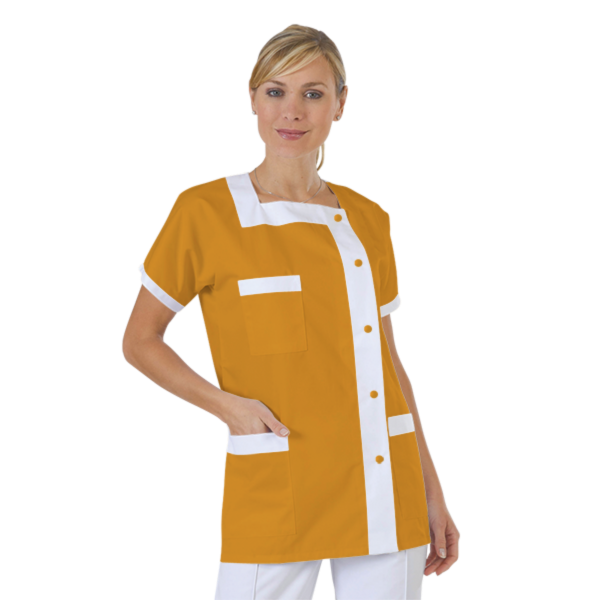 blouse-medicale-col-carre-a-personnaliser acheté - par Therese - le 07-01-2019