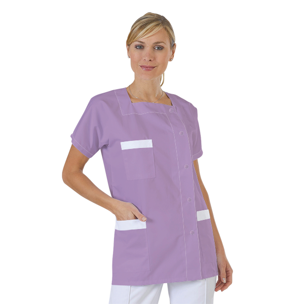 blouse-medicale-col-carre-a-personnaliser acheté - par Sophie - le 07-02-2018