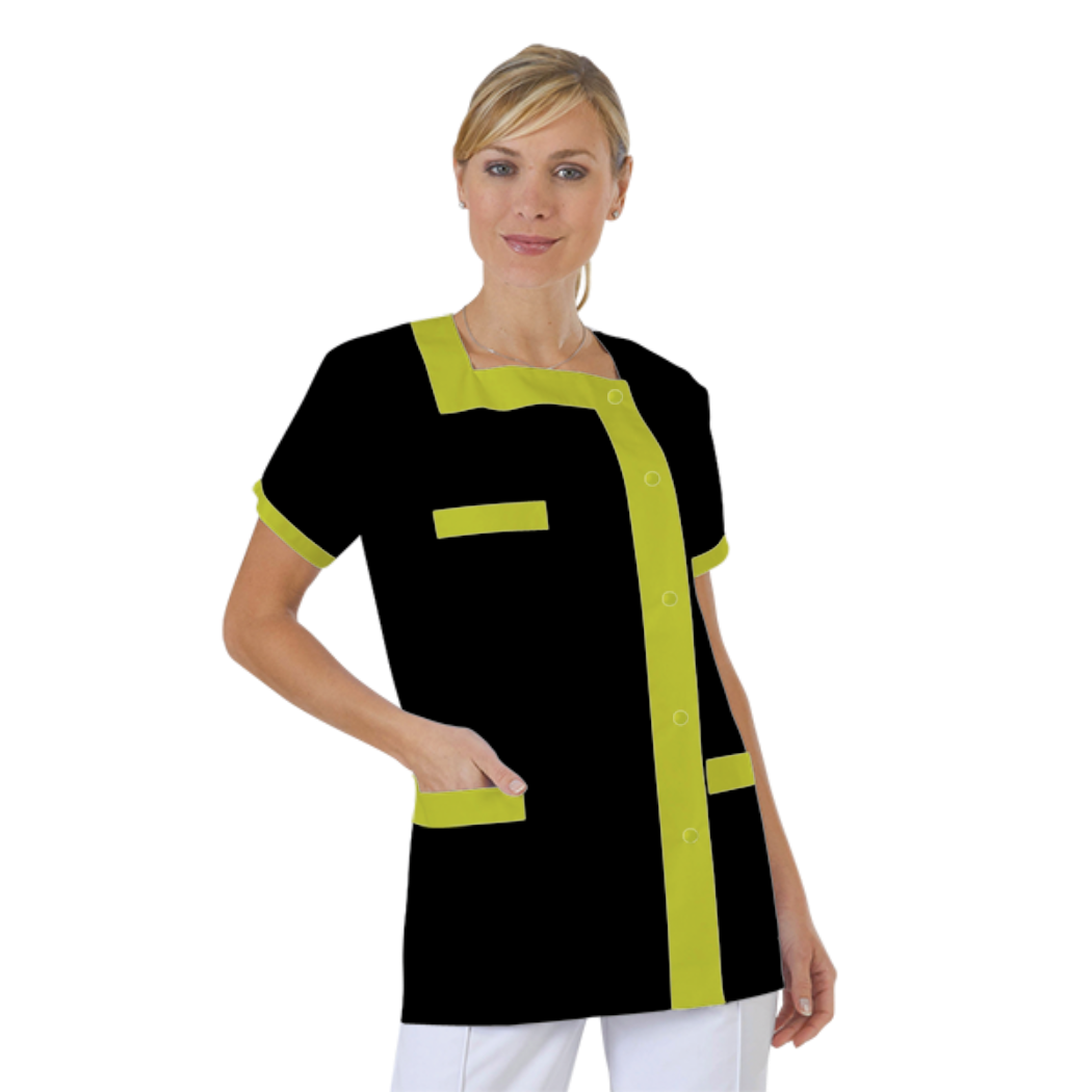 blouse-medicale-col-carre-a-personnaliser acheté - par Magali - le 19-03-2019