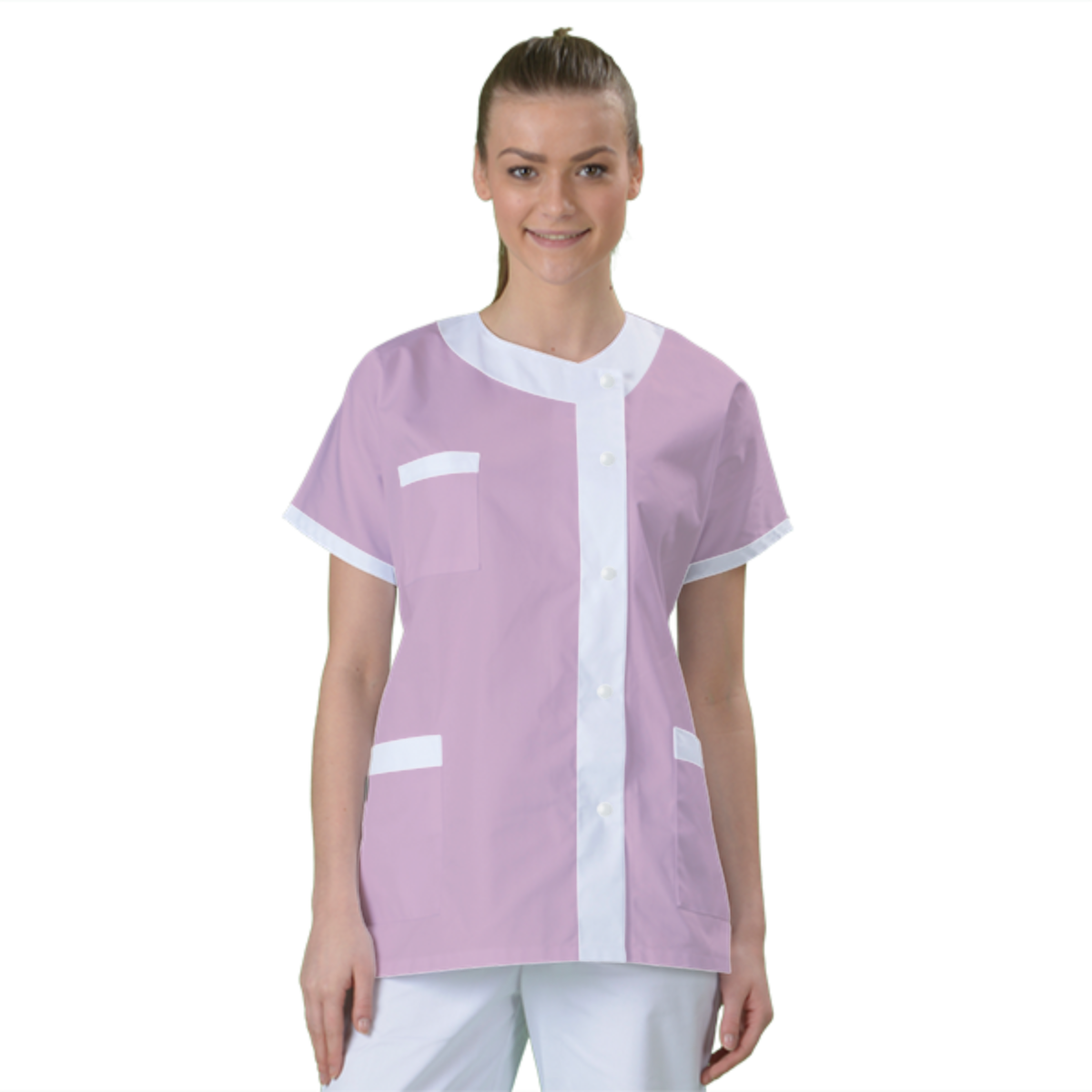 blouse-medicale-col-carre-a-personnaliser acheté - par Celine - le 11-05-2018